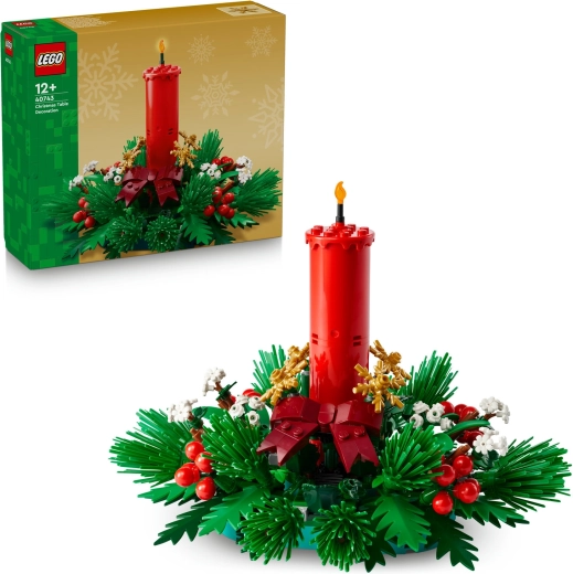 LEGO Vianočná dekorácia na stôl