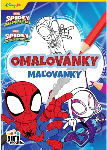 Omaľovánky A5 Spidey
