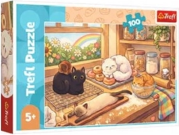 Puzzle Kociaky nezbedníci 100 dielikov