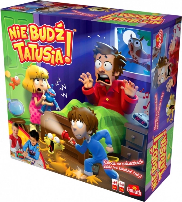 Nezobuď tatu! Zábavná stolná hra od Goliath