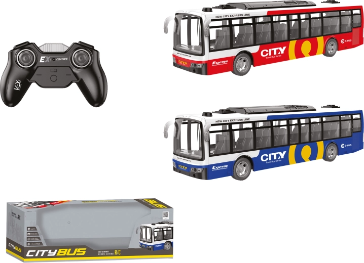RC mestský autobus s LED osvetlením