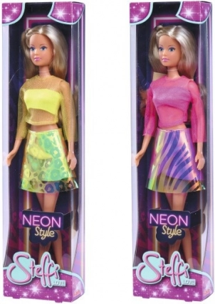 Bábika Steffi LOVE Neónový štýl, viac variantov