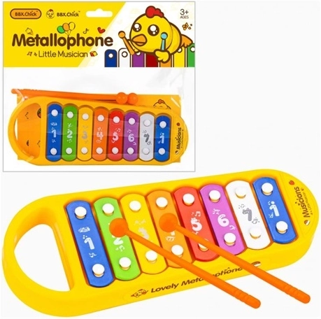 Detský metalofón s 8 tónmi
