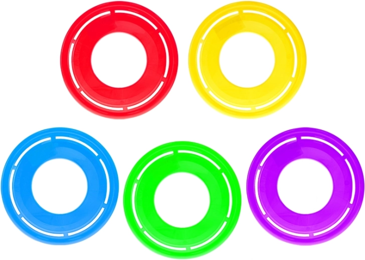 Lietajúci krúžok 29 cm – odolný plastový hádzací disk pre deti