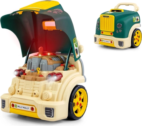 Milly Mally rozoberateľný motor N-gine green