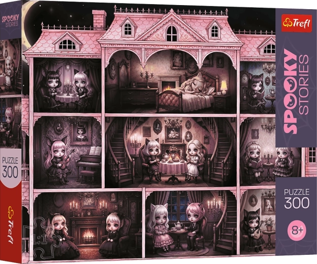 Puzzle Trefl Spooky stories: Po zotmení (300 dielikov)