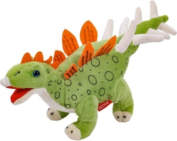 Plyšový dinosaurus Stegosaurus zelený 30 cm