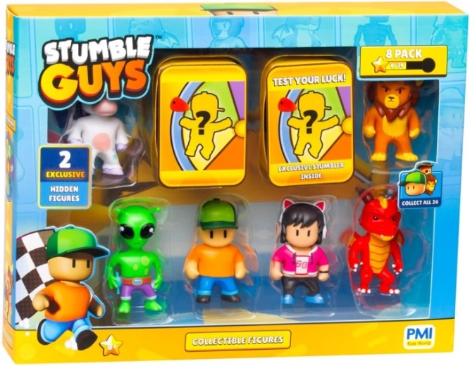 Figúrky STUMBLE GUYS – balenie 8 ks
