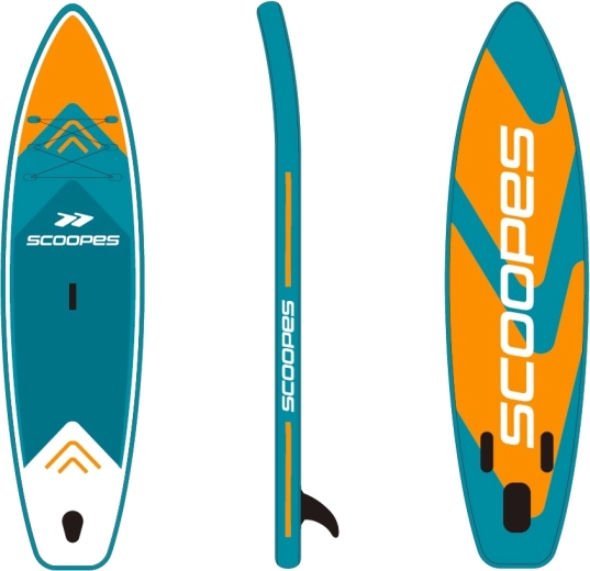 Nafukovacia SUP doska VELO 350 cm oranžová s príslušenstvom