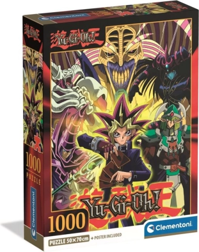 Puzzle Yu-Gi-Oh! – anime koláž 1000 dielikov CLEMENTONI