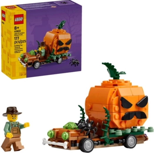 LEGO Iconic tekvicový pickup na Halloween