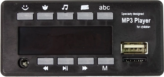 Hudobný panel pre vozidlo na batériu 24V