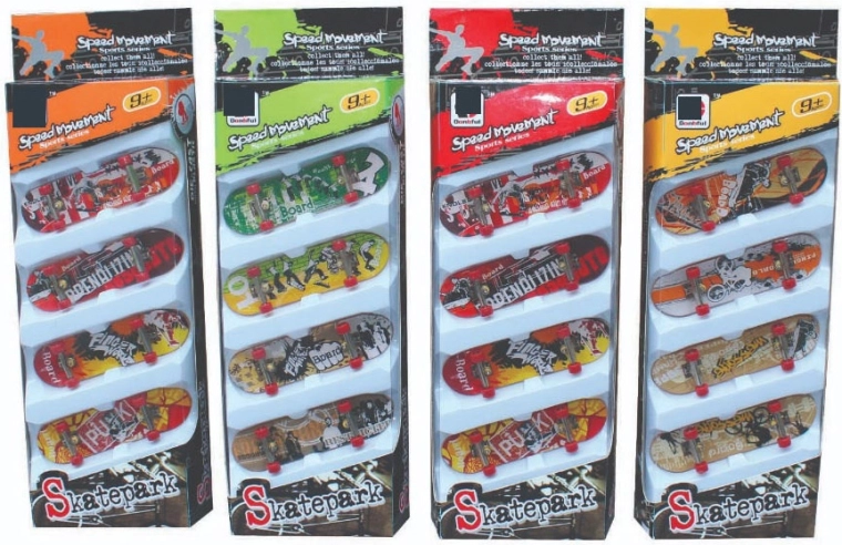 Skatepark multipack fingerboardov 4 ks