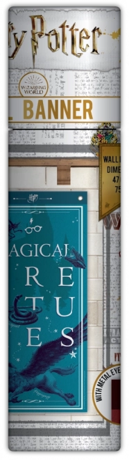 Banner Fantastické zvery – Magical Creatures, závesná dekorácia 47 × 95 cm