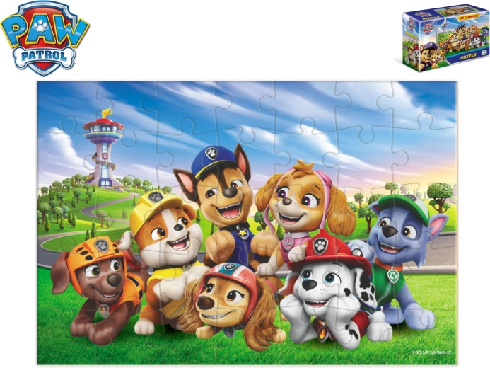 Puzzle Paw Patrol v krabičke 35 dielikov