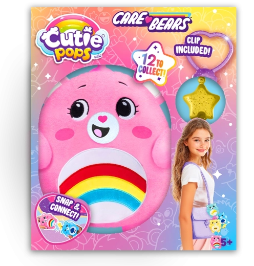 Cutie Pops prívesok na batoh Care Bears (Starostlivé medvedíky) - viac druhov - 1 kus