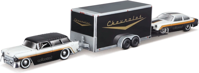 Maisto Design Team Haulers Chevrolet Nomad 1955 a Chevrolet Vega 1971 1:64