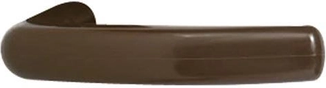 Interiérová kľučka Klasik hnedá, plastová, 1 pár