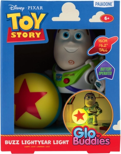 Nočné svetlo Toy Story GloBuddies Buzz
