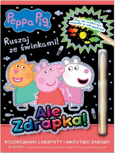 Prasiatko Peppa – Stieracia knižka 5: Vyraz s prasiatkami
