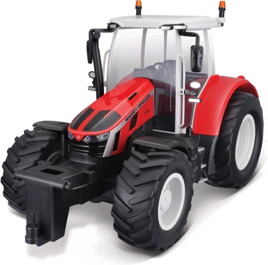 Maisto RC traktor Massey Ferguson červený