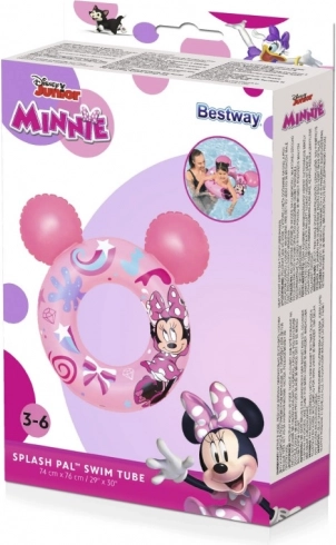 Plávací kruh Minnie 74 cm × 76 cm