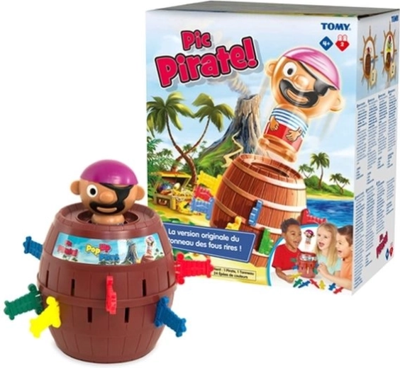 Tomy hra Sud s vyskakujúcim pirátom