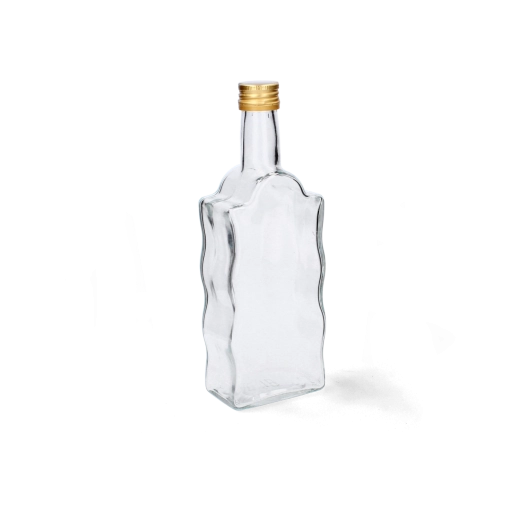 Sklenená fľaša Fala 200 ml so skrutkovacím uzáverom