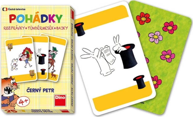 Dino kartová hra Čierny Peter Rozprávky
