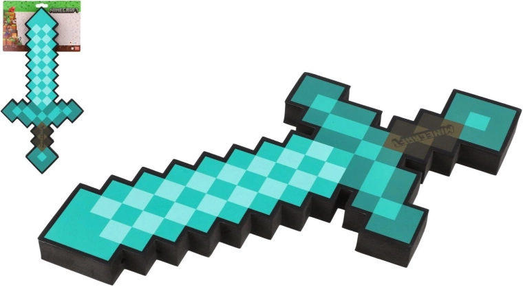 Minecraft penový diamantový meč