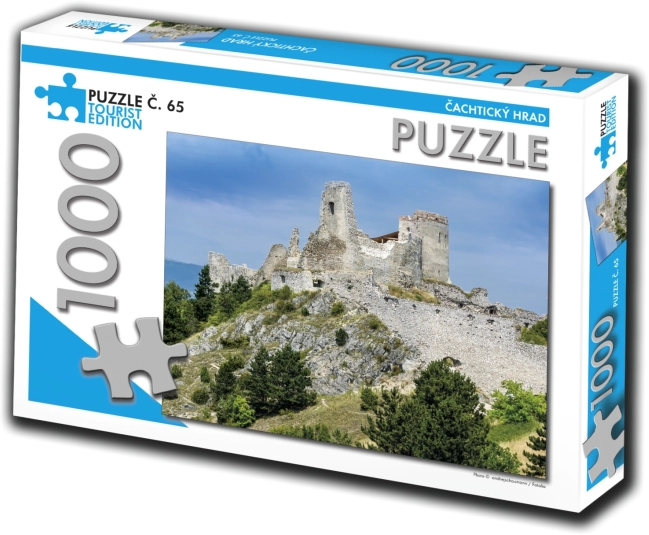 Turistické puzzle Čachtický hrad 1000 dielikov