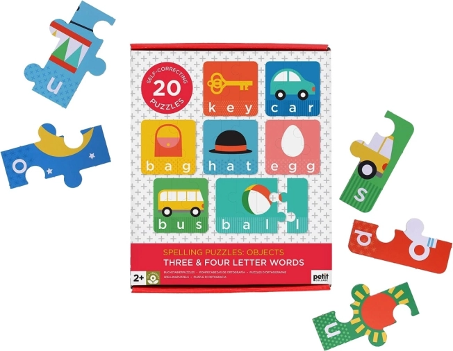 Moje prvé hláskovanie Puzzle - Predmety