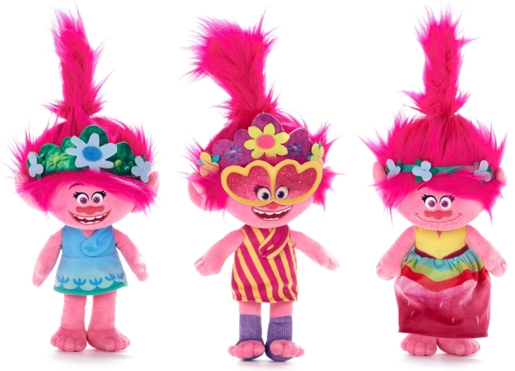Trolls World Tour plyšová figúrka Poppy 30 cm (assort) - 1 kus