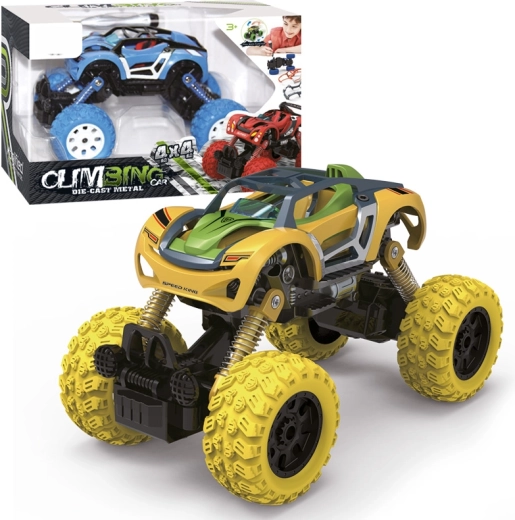 Skrutkovacie autíčko 4WD 1:32 s naťahovacím pohonom