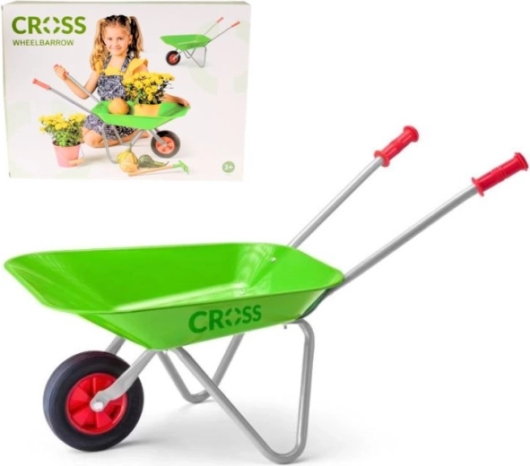 Detské kovové fúrik Cross – zelený