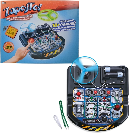 Vedecké laboratórium s ventilátorom a 18+ pokusmi TRONEX