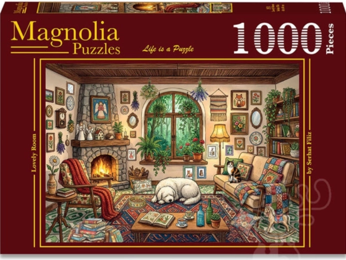 Puzzle Magnolia „Krásna izba“ 1000 dielikov