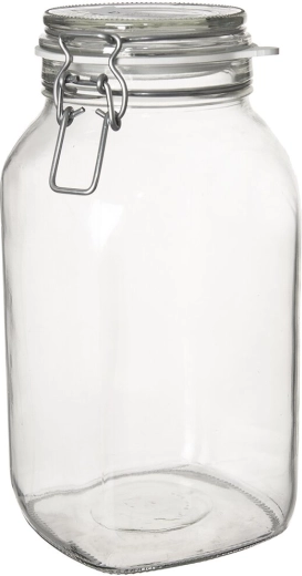 Sklenená dóza s klipovým uzáverom Gothika 2,5 l