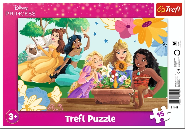 Trefl puzzle Disney Princess: Sila úsmevu 15 dielikov