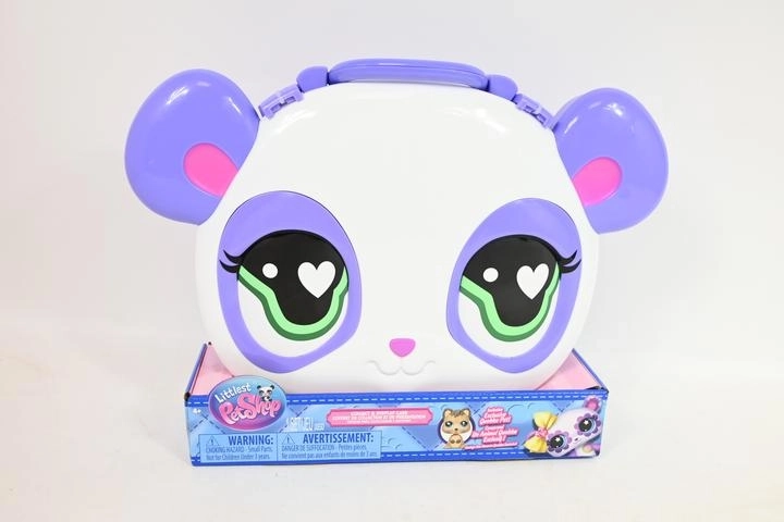 Littlest Pet Shop prenosný kufrík panda s exkluzívnou figúrkou - 1 kus