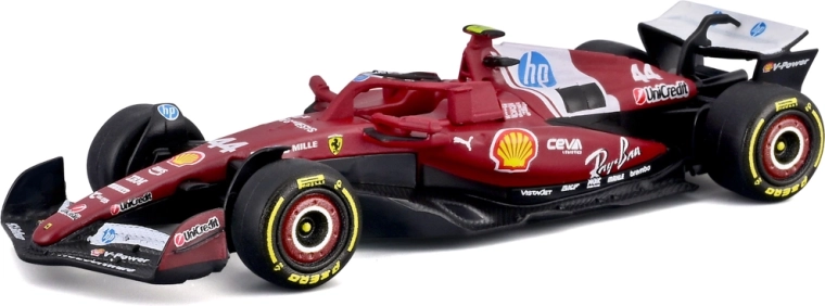 Bburago Ferrari SF-25 (2025) Lewis Hamilton #44 – model Formuly 1 1:64 v blistri