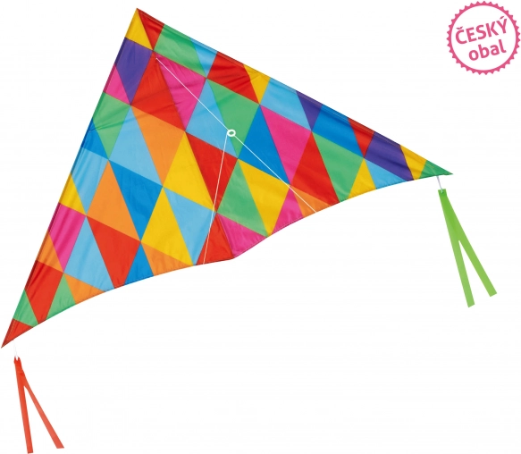 Lietajúci drak nylon 125x70 cm