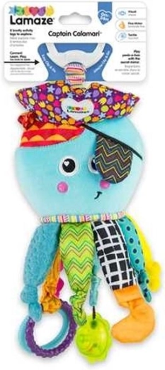 TOMY Lamaze závesná pirátska chobotnička kapitán Calamari
