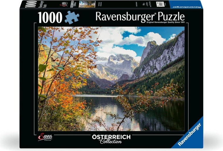 Ravensburger puzzle jazero Gosausee, Rakúsko 1000 dielikov