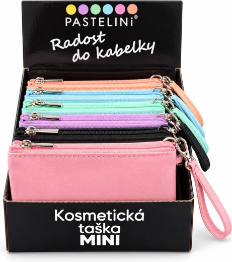 Kozmetická taštička MINI s potlačou – mix – 1 kus