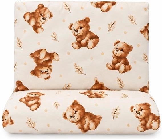 Detská bavlnená posteľná bielizeň do postieľky New Baby Sweet baby bears 90 × 120 cm