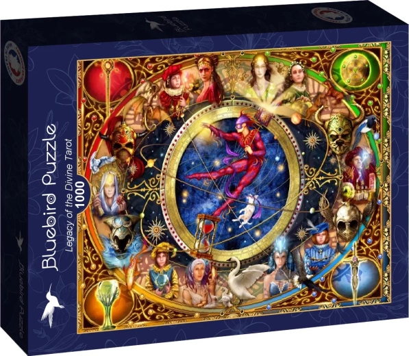 Puzzle Bluebird Dedičstvo božského tarotu 1000 dielikov
