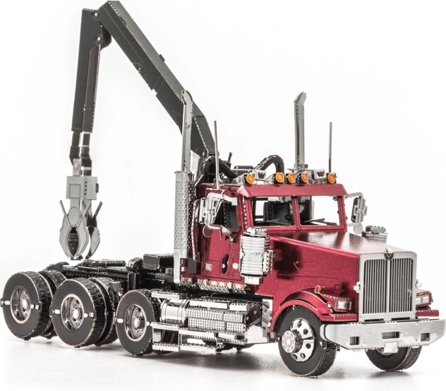 Kovový 3D model Western Star 4900 s kmeňom