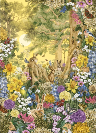 Puzzle Jarný úsvit 1000 dielikov GIBSONS