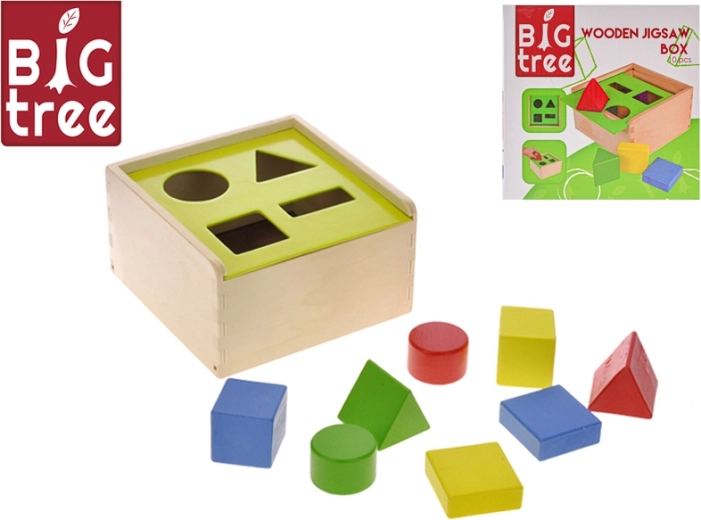 Drevená vkladačka Big Tree 18 × 18 × 10 cm
